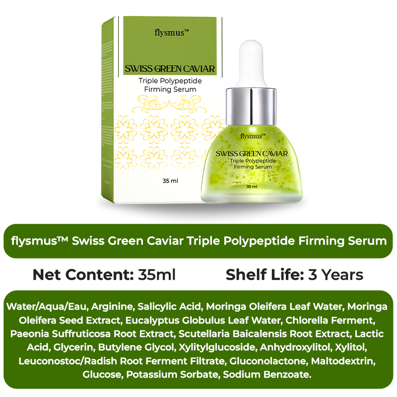 flysmus™ Swiss Green Caviar Triple Polypeptide Firming Serum