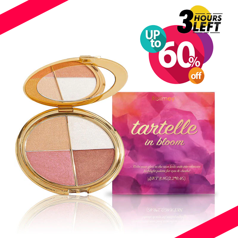 ๐ Last 3 hours 60% offโฐ๐๐ฒ๐ & ๐๐ก๐๐๐ค ๐๐๐ฅ๐๐ญ๐ญ๐ - Eyeshadow and Highlighter Makeup (with Detachable Brush)