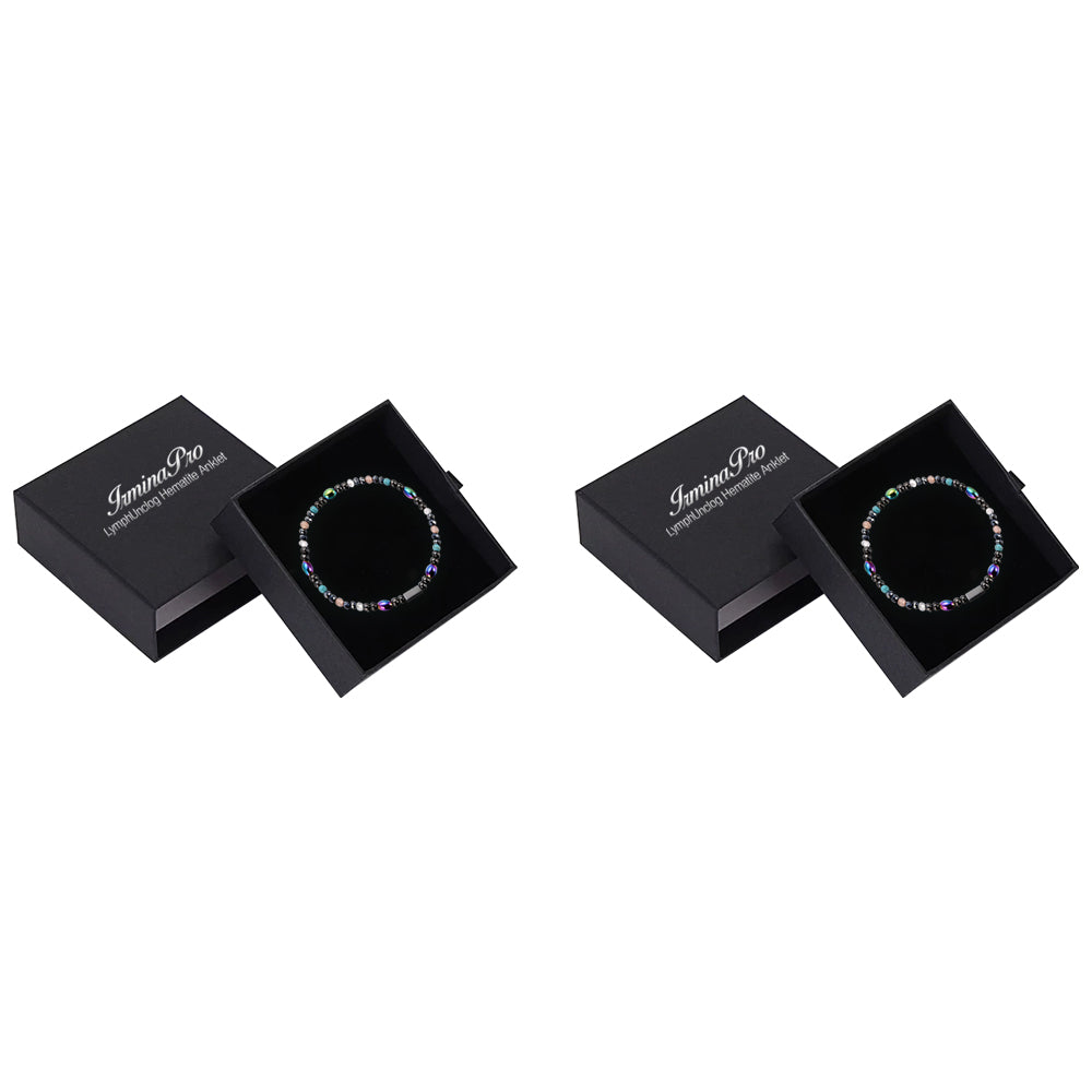 IrminaPro™ LymphUnclog Hematite Anklet