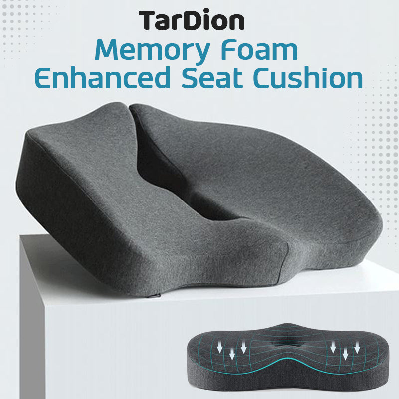 TarDion Memory Foam Enhanced Seat Cushion
