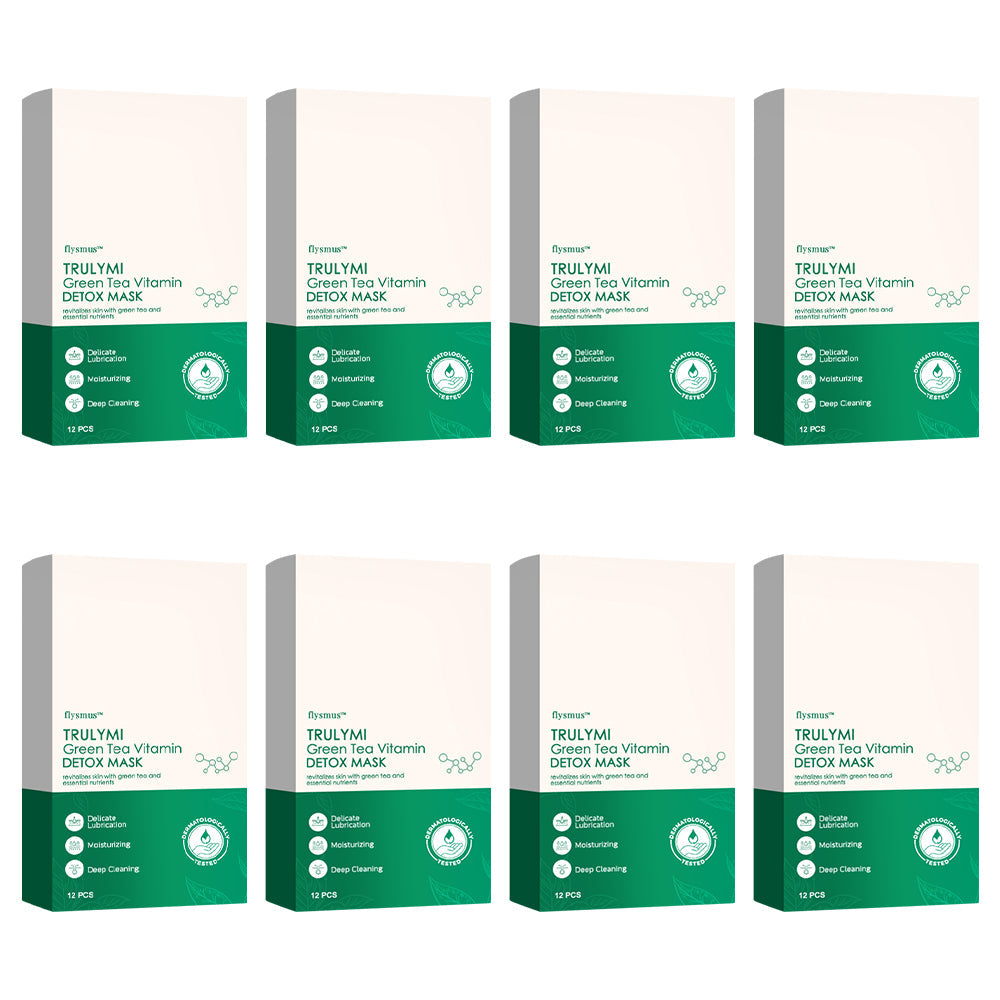 flysmus™ TRULYMI Green Tea Vitamin Detox Mask