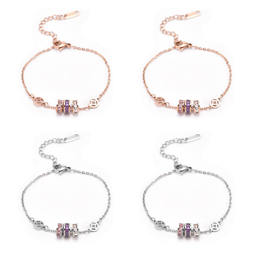 TripleWishes Threanic Spin Bracelet