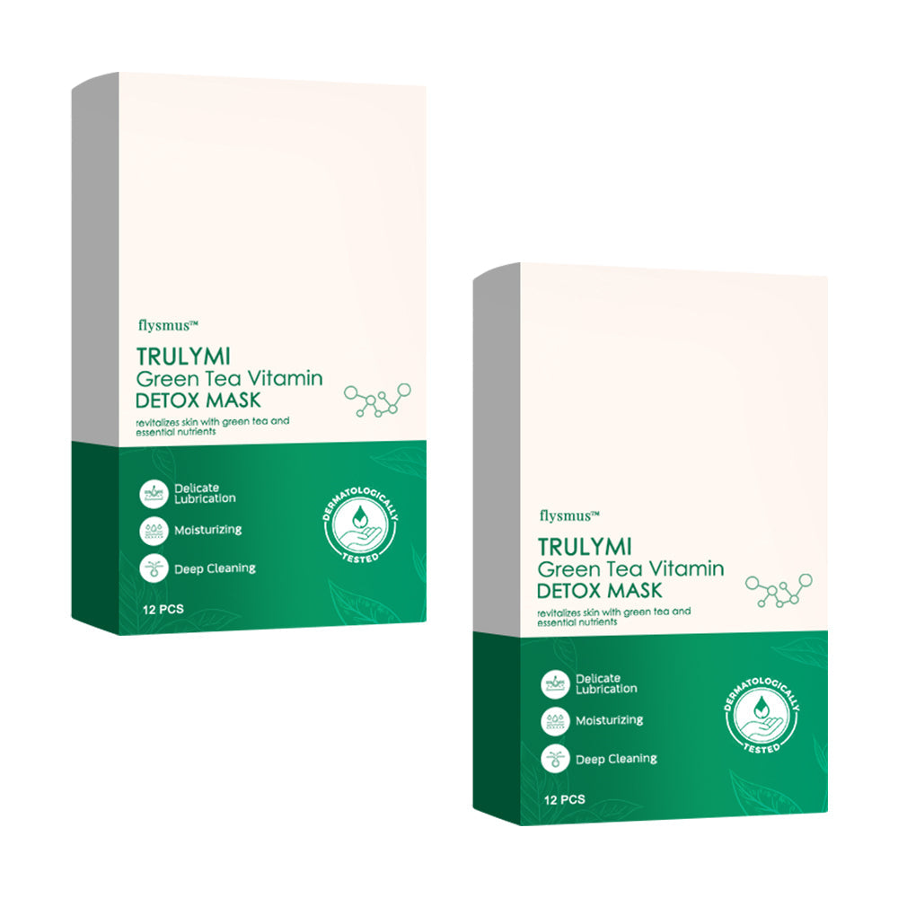 flysmus™ TRULYMI Green Tea Vitamin Detox Mask