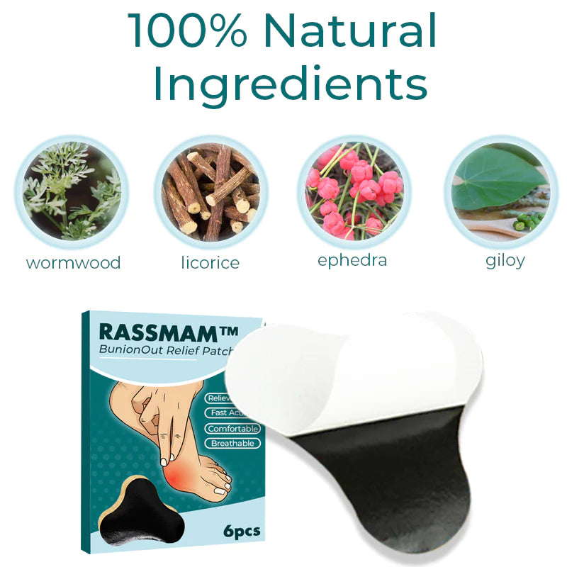 RASSMAM™ BunionOut Relief Patch