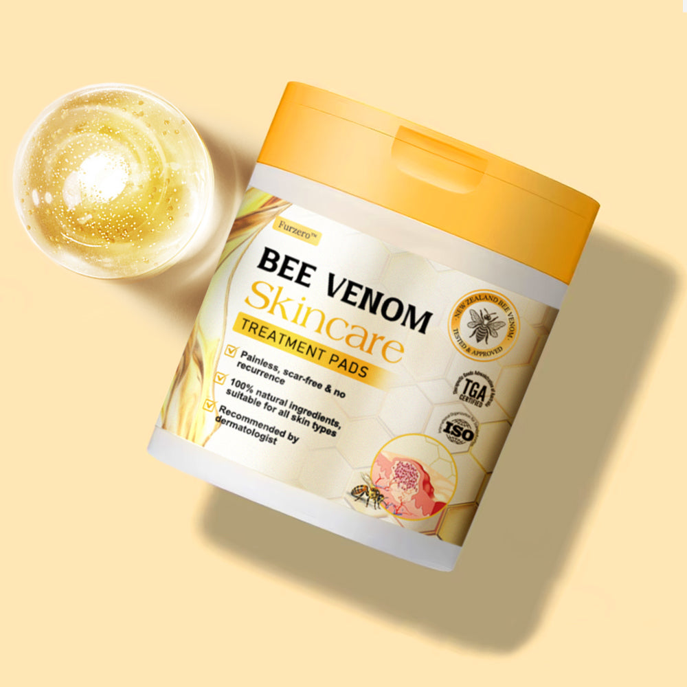 Furzero™ Bee Venom Skincare Treatment Pads (👩🏼⚕️AAD Recommended)