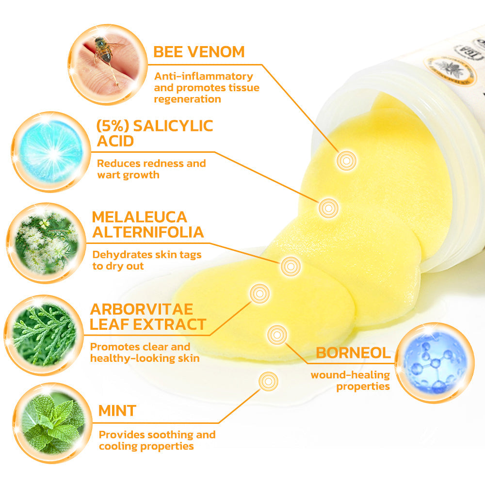Furzero™ Bee Venom Skincare Treatment Pads (👩🏼⚕️AAD Recommended)