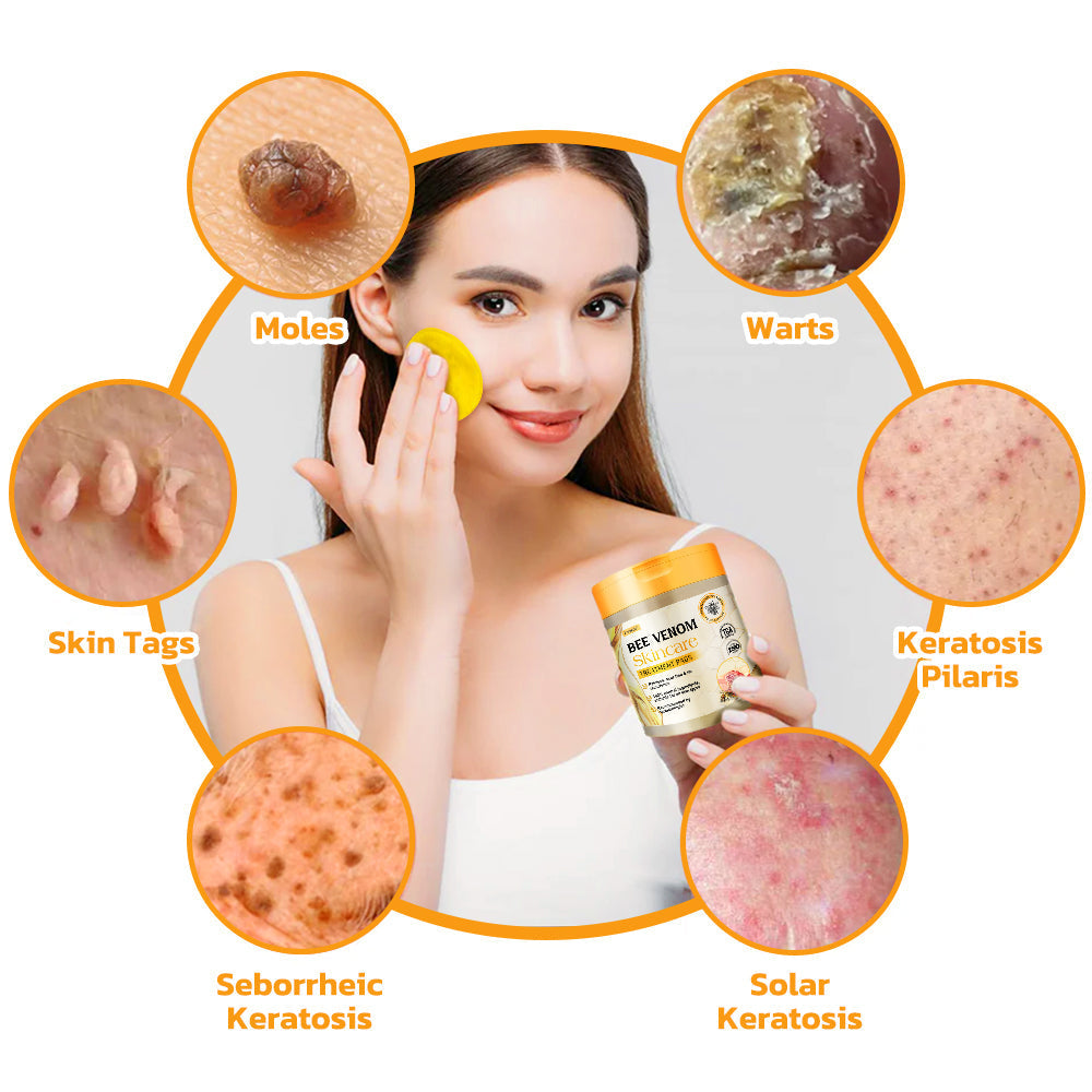 Furzero™ Bee Venom Skincare Treatment Pads (👩🏼⚕️AAD Recommended)