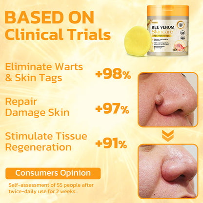 Furzero™ Bee Venom Skincare Treatment Pads (👩🏼⚕️AAD Recommended)