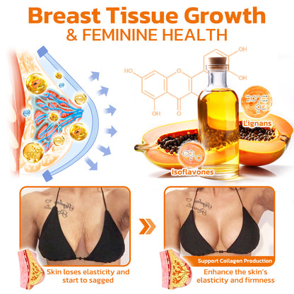 🌍✚Furzero™ BraziliBloom Birdnest Pueraria Mirifica Enhance Oil