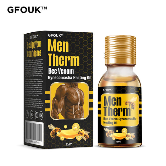 🌍GFOUK™ MenTherm Bee Venom Gynecomastia Heating Oil
