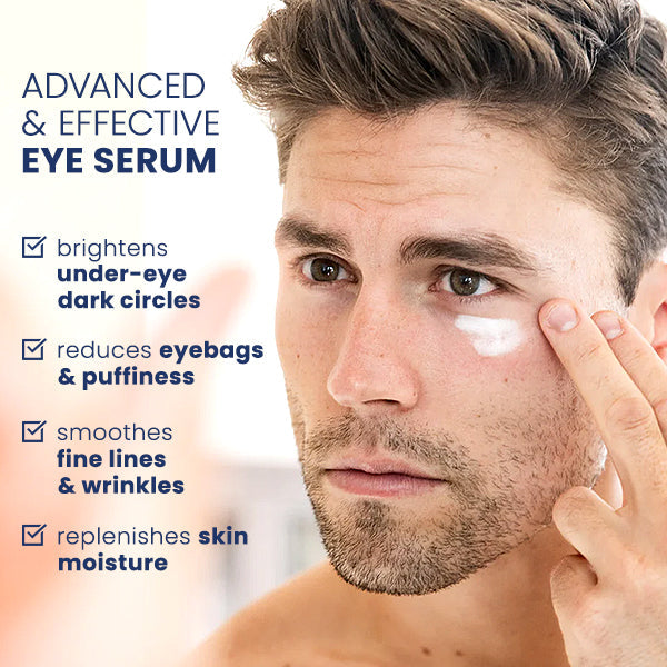 ✅Official Store | Fuzero™ PEPTIDE Depuffing Eye Serum👨‍⚕️FDA Approved✅Reduce Puffiness & Dark Circles, Reduce Fine Lines & Wrinkles, Support Collagen Production🔥LAST DAY SALE 80% OFF🔥