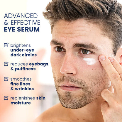 ✅Official Store | Fuzero™ PEPTIDE Depuffing Eye Serum👨‍⚕️FDA Approved✅Reduce Puffiness & Dark Circles, Reduce Fine Lines & Wrinkles, Support Collagen Production🔥LAST DAY SALE 80% OFF🔥