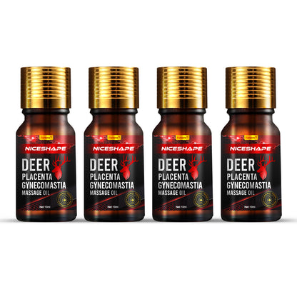 Furzero™ NiceShape Deer Placenta Gynecomastia Massage Oil