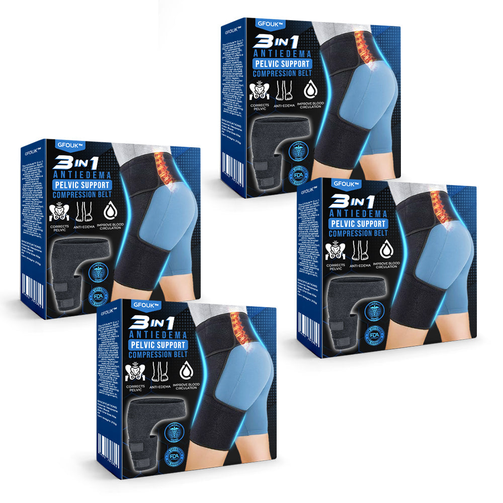 GFOUK™ 3 in 1 AntiEdema Pelvic Support & Compression Belt