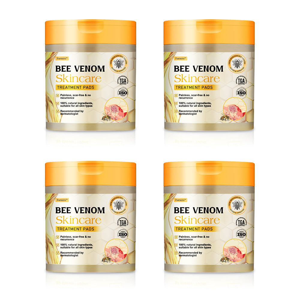 Furzero™ Bee Venom Skincare Treatment Pads (👩🏼⚕️AAD Recommended)