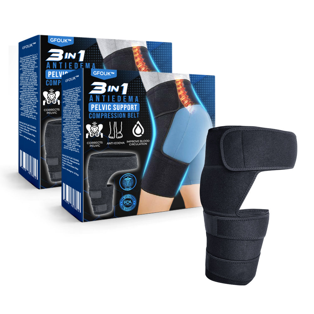 GFOUK™ 3 in 1 AntiEdema Pelvic Support & Compression Belt