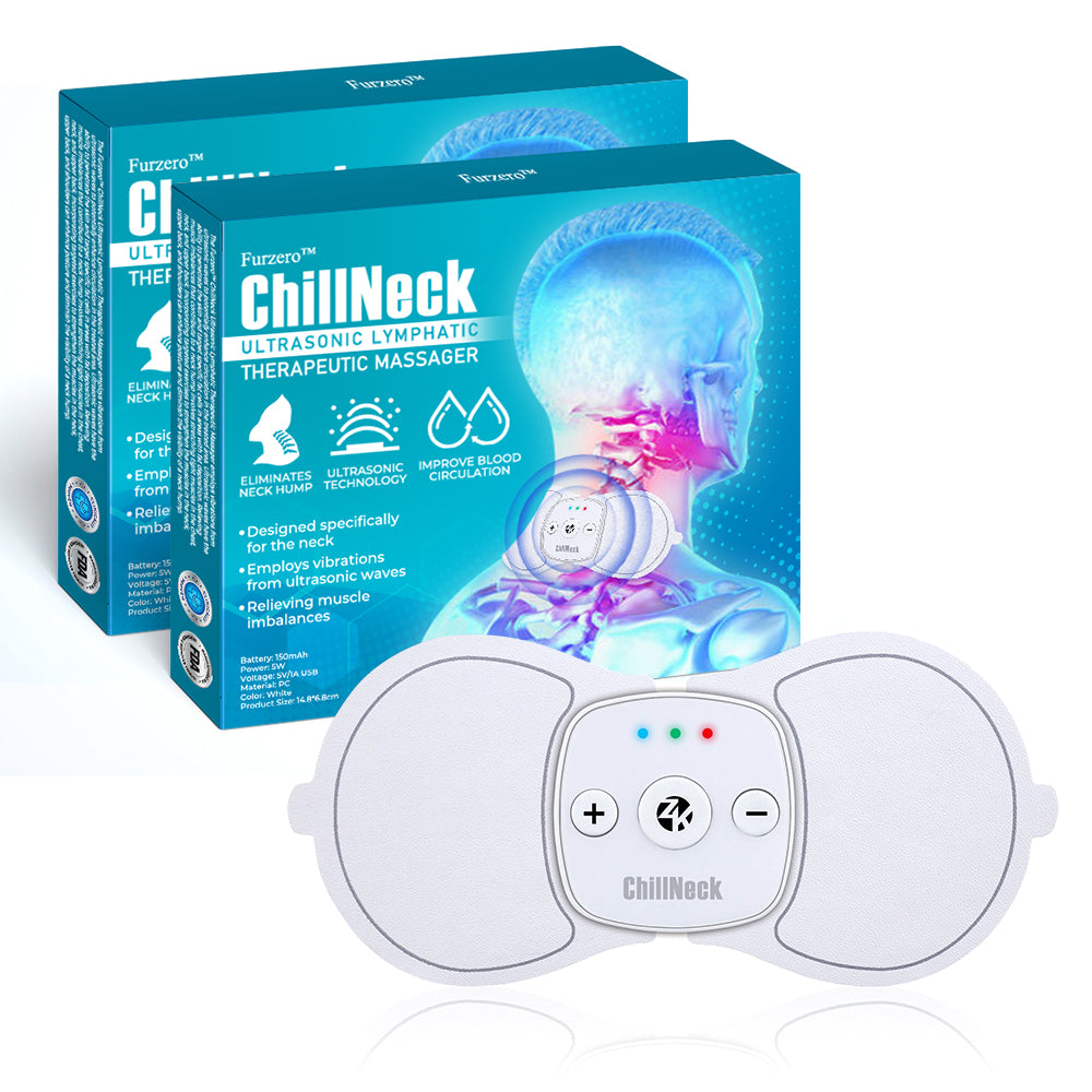 Furzero™ ChillNeck Ultrasonic Lymphatic Therapeutic Massager
