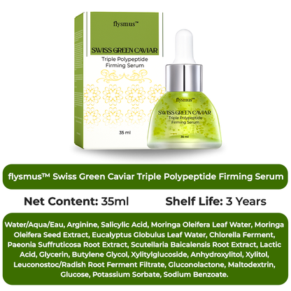 flysmus™ Swiss Green Caviar Triple Polypeptide Firming Serum