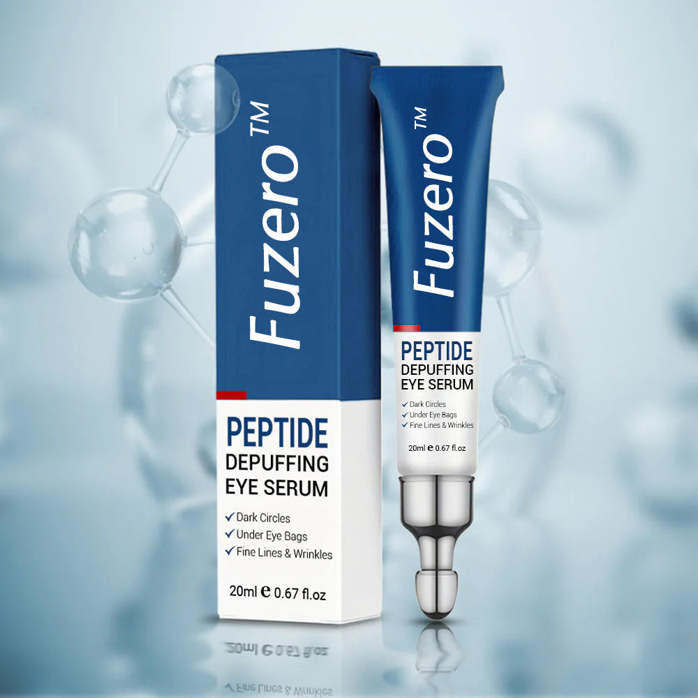 ✅Official Store | Fuzero™ PEPTIDE Depuffing Eye Serum👨‍⚕️FDA Approved✅Reduce Puffiness & Dark Circles, Reduce Fine Lines & Wrinkles, Support Collagen Production🔥LAST DAY SALE 80% OFF🔥