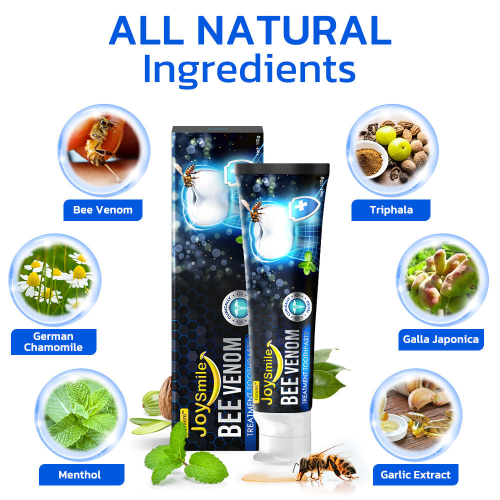 ✚Furzero™ JoySmile Bee Venom Treatment Toothpaste