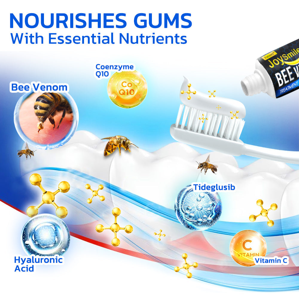✚Furzero™ JoySmile Bee Venom Treatment Toothpaste