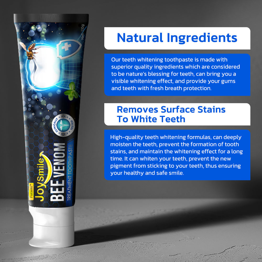 ✚Furzero™ JoySmile Bee Venom Treatment Toothpaste