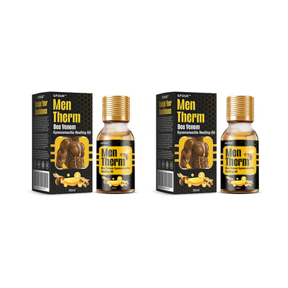 🌍GFOUK™ MenTherm Bee Venom Gynecomastia Heating Oil