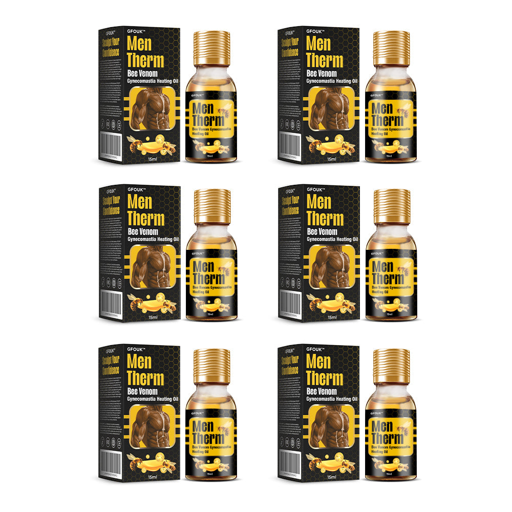🌍GFOUK™ MenTherm Bee Venom Gynecomastia Heating Oil