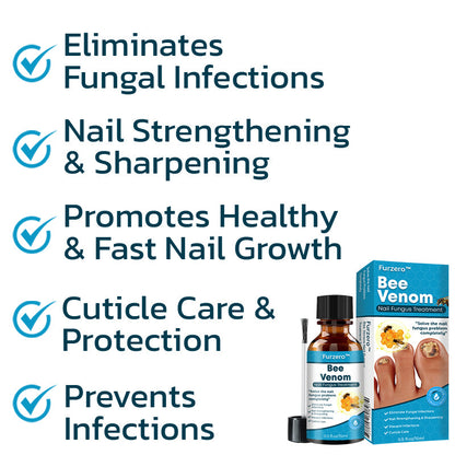✚Furzero™ Bee Venom Nail Fungus Treatment Solution💅