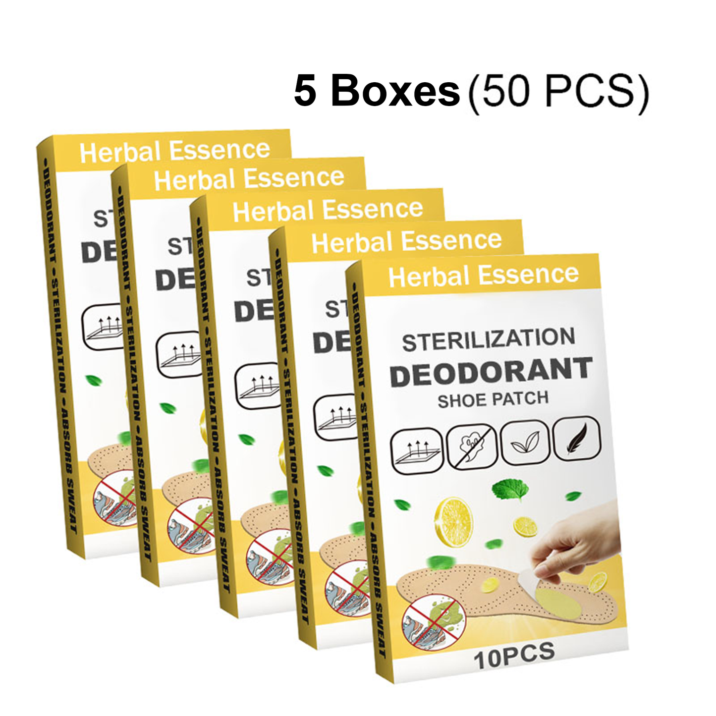 Herbal Essence Sterilization Deodorant Shoe Patch