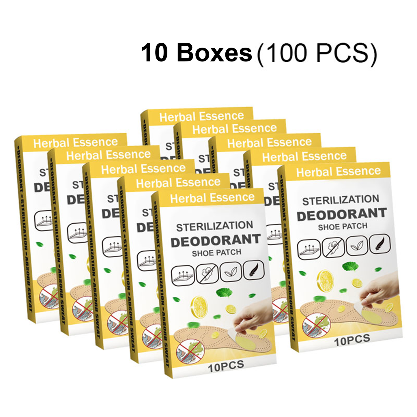 Herbal Essence Sterilization Deodorant Shoe Patch