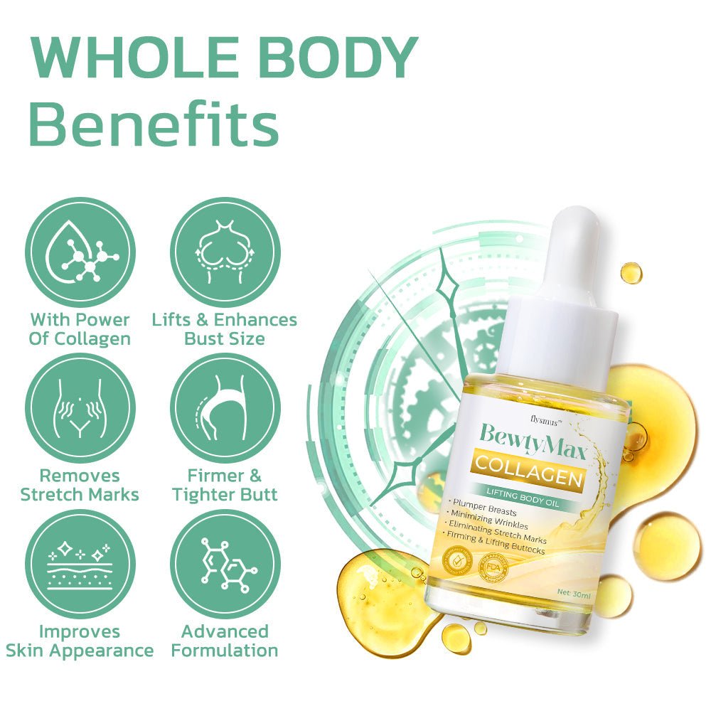 flysmus™ BewtyMax Collagen Lifting Body Oil
