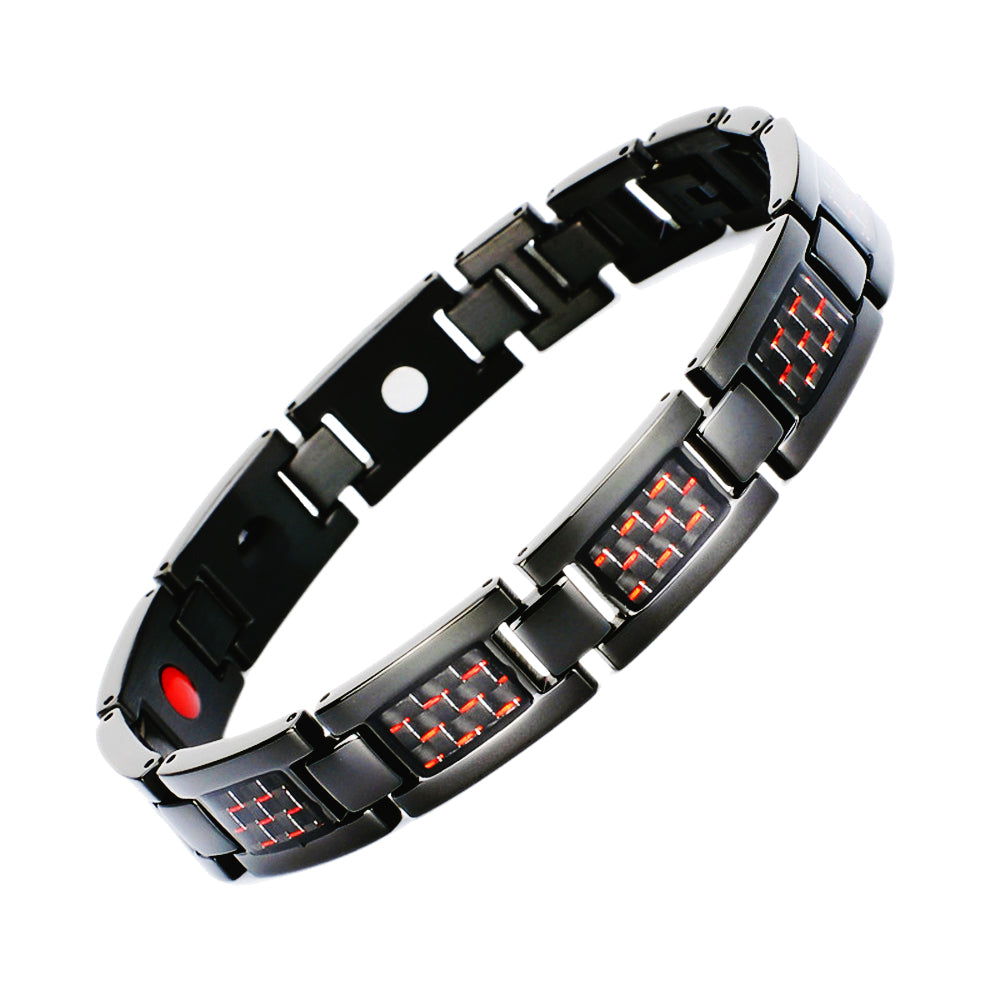 MeteorBlack Lvmph Magnesium Bracelet