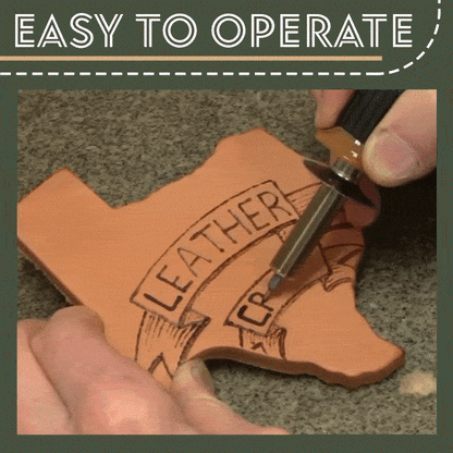 DIY Leather Pyrography Pen Set