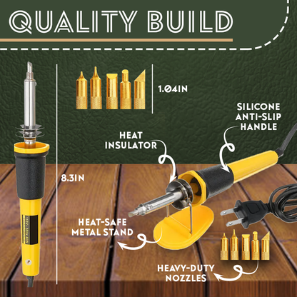 DIY Leather Pyrography Pen Set