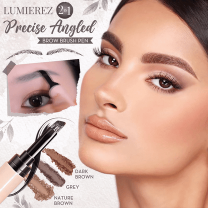 EILISRA 2 in 1 Precise Angled Brow Brush Pen
