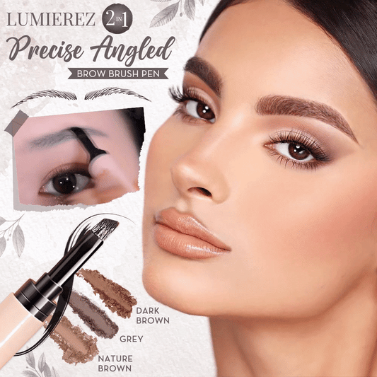 EILISRA 2 in 1 Precise Angled Brow Brush Pen
