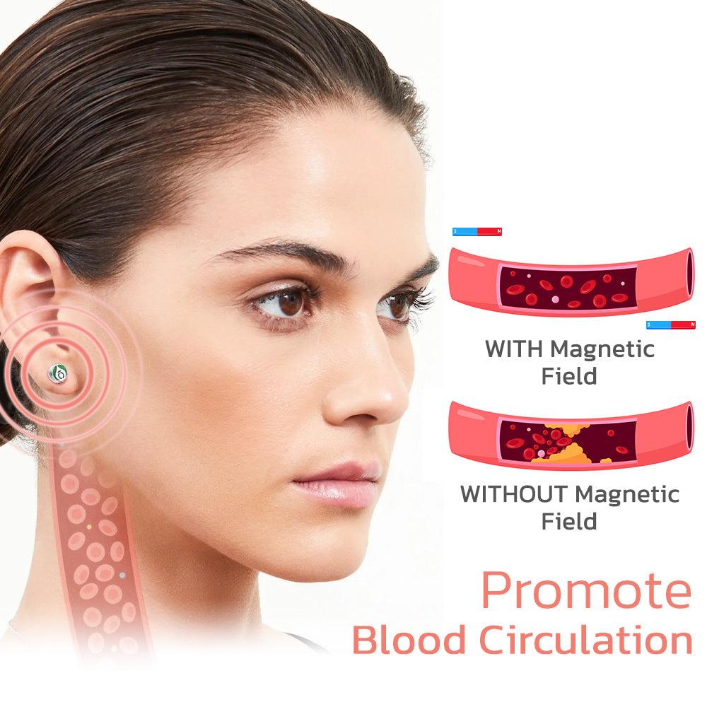 Nina Magnetique Lymphvity Aroma Earrings