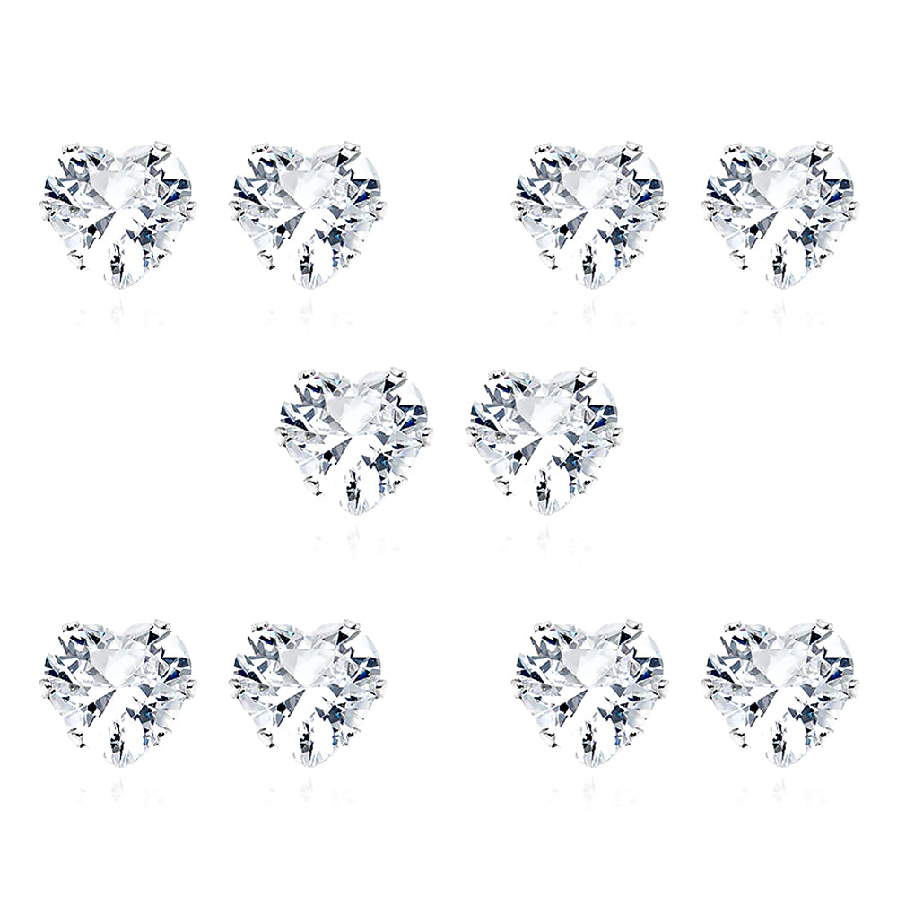 HeartLymph Detoxing Platinum Earrings