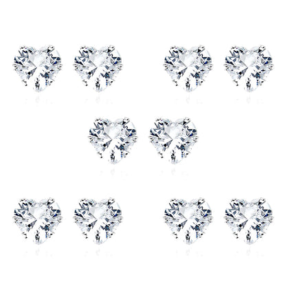 HeartLymph Detoxing Platinum Earrings