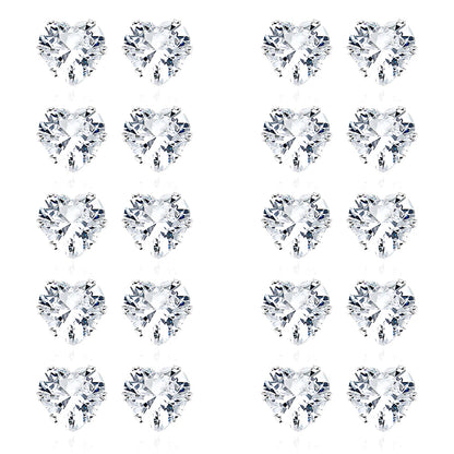 HeartLymph Detoxing Platinum Earrings