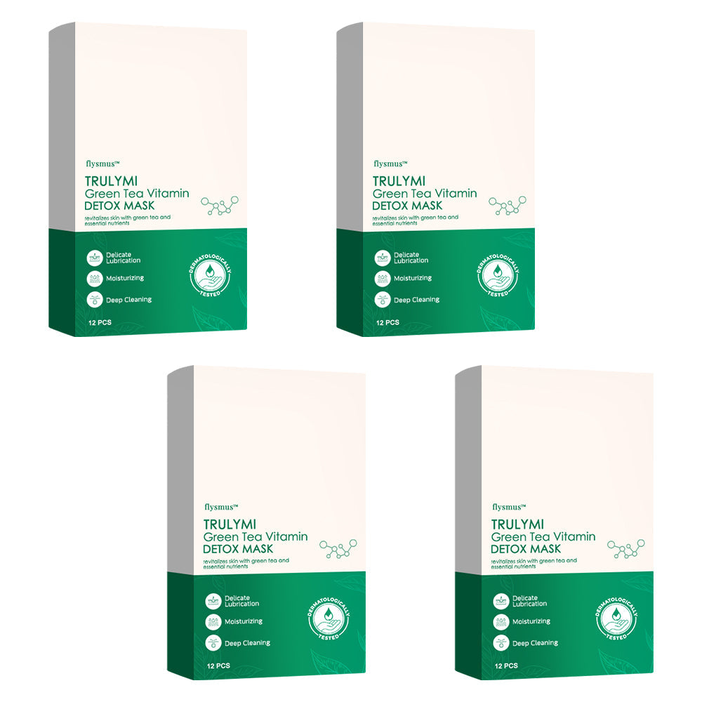 flysmus™ TRULYMI Green Tea Vitamin Detox Mask