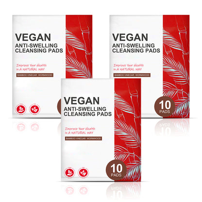 Vegan Anti Swelling Cleaning Pads