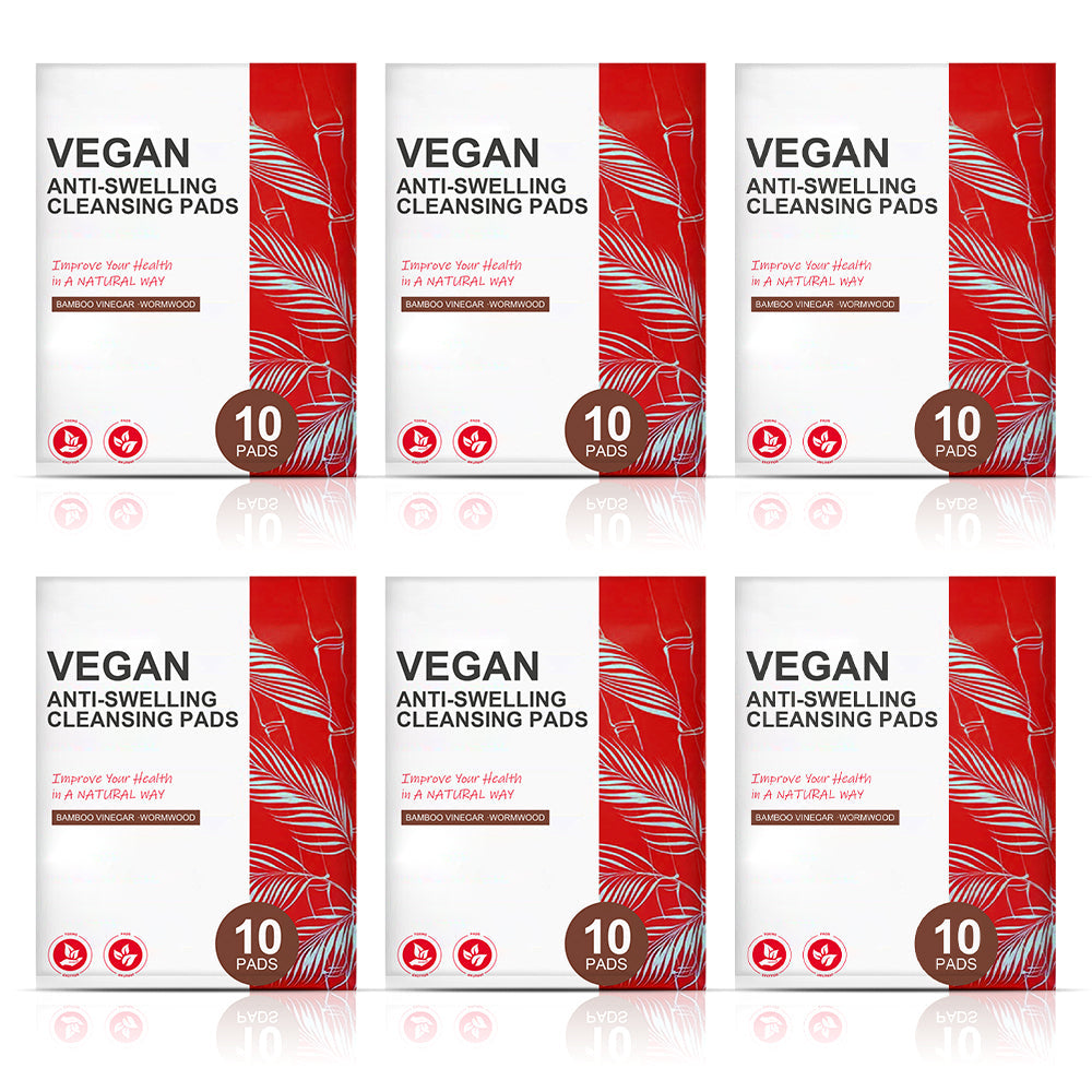 Vegan Anti Swelling Cleaning Pads