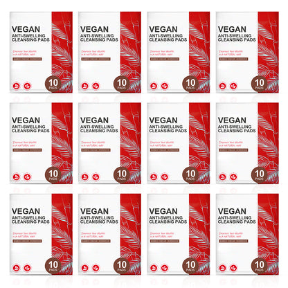 Vegan Anti Swelling Cleaning Pads