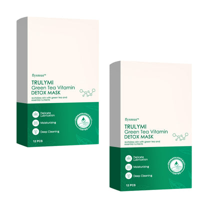 flysmus™ TRULYMI Green Tea Vitamin Detox Mask