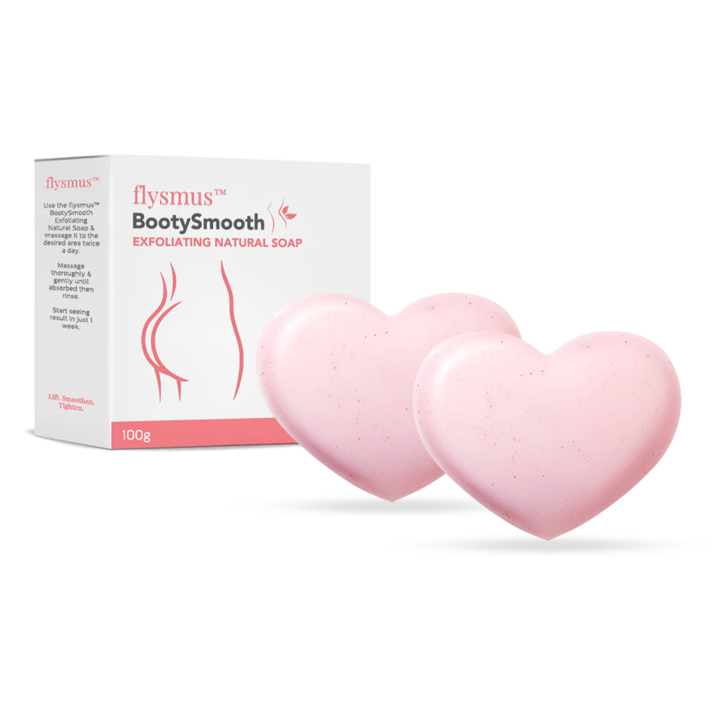 flysmus™ BootySmooth Exfoliating Natural Soap