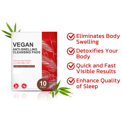 Vegan Anti Swelling Cleaning Pads