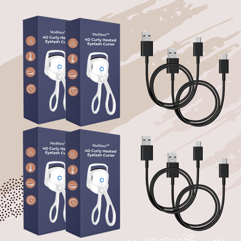 MuDina™ 4D Curly Heated Eyelash Curler
