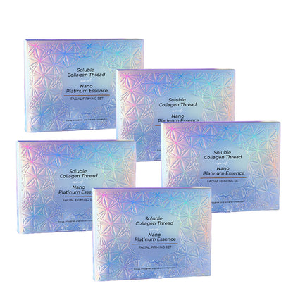Soluble Collagen Thread & Nano Platinum Essence Facial Firming Set